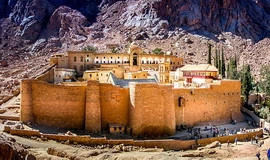 Mt Sinai and St Catherine s Monastery from Sharm El Sheikh